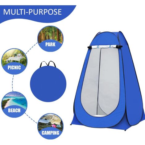 Tente D'intimité Portable - Cabine D'essayage Pliable Et Imperméable Pour Camping, Plage, Bateau, Randonnée