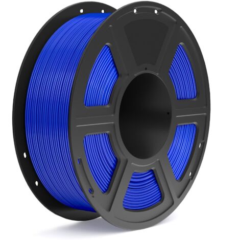 APEX Filament pour imprimante 3D, PLA+ 1,75 mm, bobinage soigné, résistant et durable, bobine de 1 kg (2,2 lb), bleu