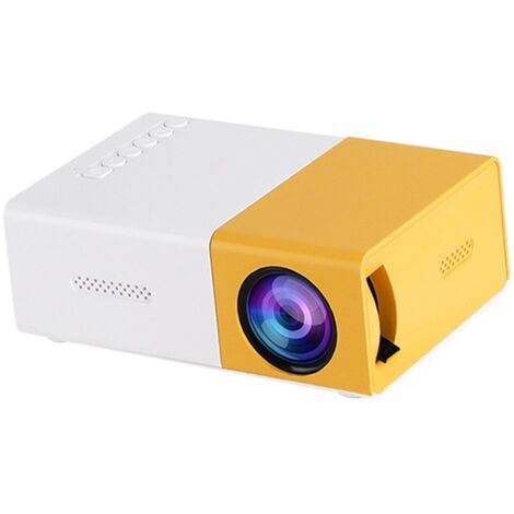 APEX Mini projecteur, projecteur de film portable - LCD 1920 x 1080 HD -fonctionne sur des écrans de projection allant de 24 à 60 pouce