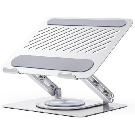 APEX Support Ordinateur Portable Rotatif 360 Degrés Support PC Portable
Bureau Pliable Stand 10 à 17,3 Compatible avec MacBook Air