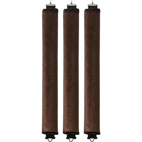 APEX Ensemble de 3 fers à friser sans chaleur, fers à friser spiralés sans chaleur pour cheveux longs, bigoudis faciles à utiliser (1/5)