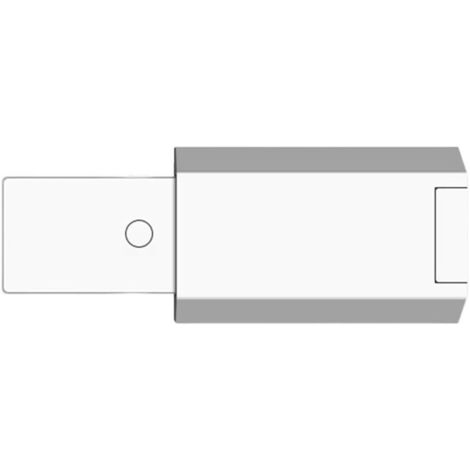 APEX Serrure magnétique pour porte de meuble, fermeture automatique, sans poignée, adaptée aux petits tiroirs de meubles, 70 x 39 mm (blanc) (1/3)