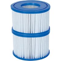 APEX Cartouche filtrante VI pour Lay-Z-Spa Miami, Vegas, Monaco (lot de 2)