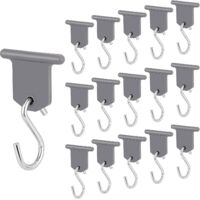 APEX Ensemble de 16 accessoires pour auvent de camping-car, crochets en S, faciles à installer.