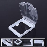 APEX Waterproof plastic switch for wall lamp and doorbell - Transparent