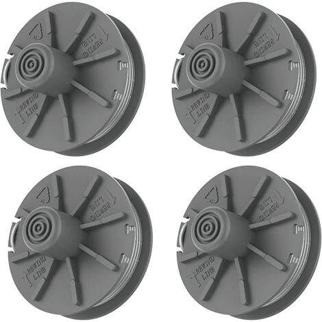 Bobine de fil de coupe-herbe,4 pièces Φ1,65mm 6,1m 5307-20 ligne de bobine d'auto-alimentation de rechange,bobines de nylon pour coupe-herbe Gardena EasyCut ComfortCut PowerCut SmallCut (1/5)