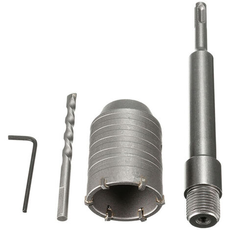 Sds Plus Shank Pierre Ciment Beton 50 Mm Mur Trou Scie Meche 200Mm Rod Nouveau (1/5)
