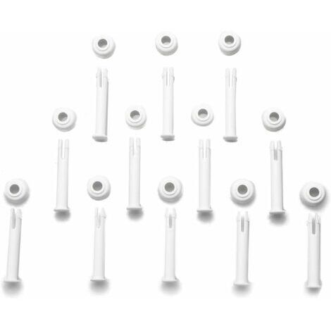Goupilles en Plastique pour Joints de Piscine (12 pièces) pour Intex Round Metal Frame Pools Pièces de Rechange,Intexpool Replacement Spare Parts (6cm / 2.36in) (1/5)