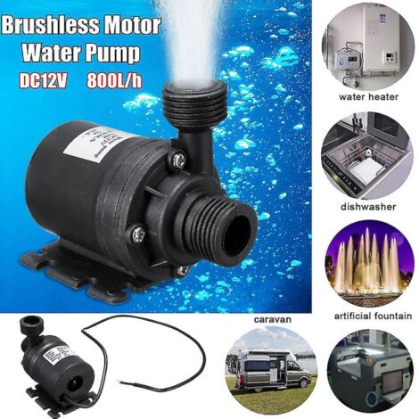 Pompe de cale 1100GPH DC 12V pompe à eau électrique pour hydravion Submersible Aquario maisons à