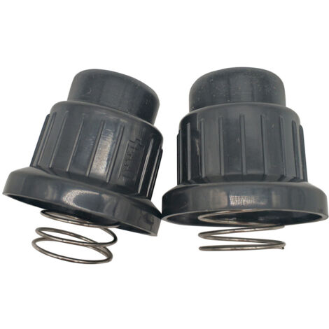 Capuchon de Bouton d'allumage, Bouton de générateur d'étincelles Interrupteur à Bouton-Poussoir d'allumeur d'impulsion de Batterie AA avec Ressorts pour Gril à gaz de générateur d'étincelles, REM(2PCS (1/5)