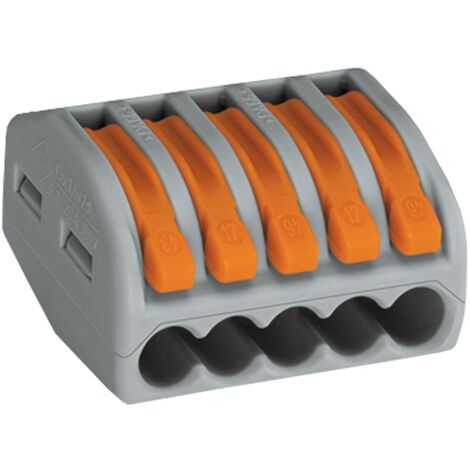 - 222-415- Boîte de 40 Bornes - 5 x 0,08-4 mm² (1/5)