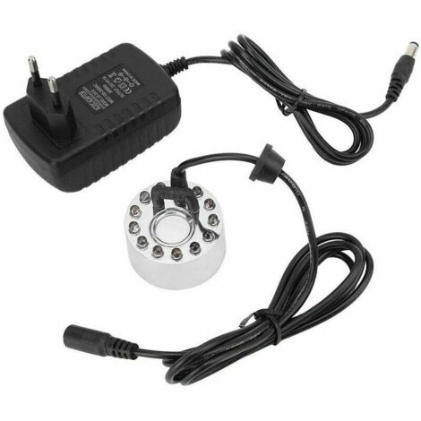 12 LED Fabricant de brumisateur à ultrasons Fontaine Mist Maker DC 24V-RAPANDA (1/5)