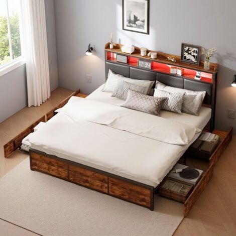 Erstaunlich Bett Mit Schubladen 180x200 Fotos