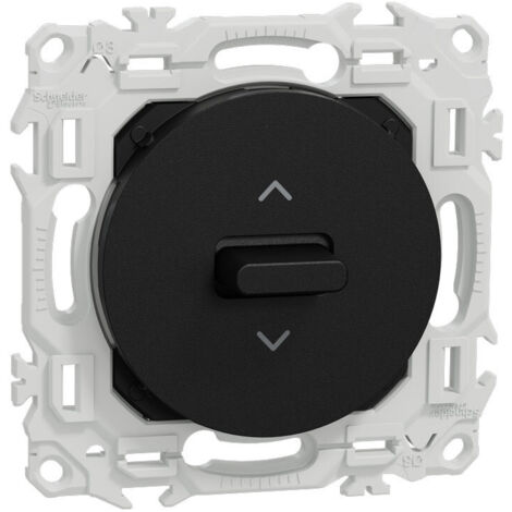 Commande volets roulants (Inter ou BP) noir Odace (S940208)