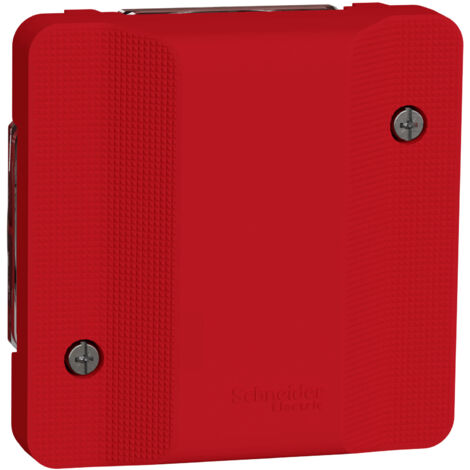Voyant de balisage - Composable - IP55 - IK08 - Rouge - Mureva Styl - MUR34526 - Schneider (1/5)