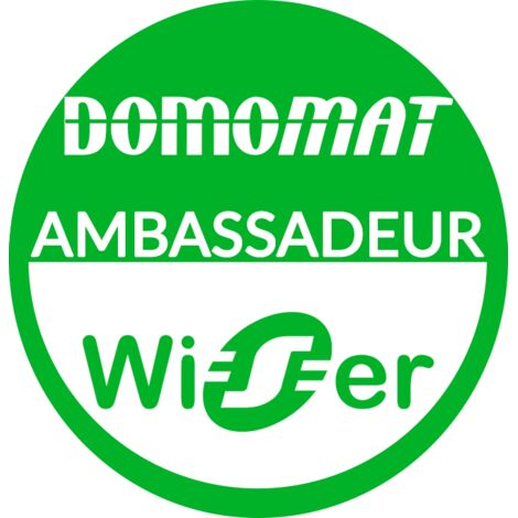 Bouton-Poussoir Wiser Ovalis Schneider Electric – 10A Zigbee Blanc – Contrôle Lumière Intelligent