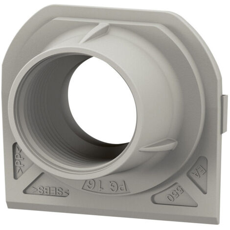 Embout presse-étoupe Plexo 1 entrée PG16 gris LEGRAND 069648L