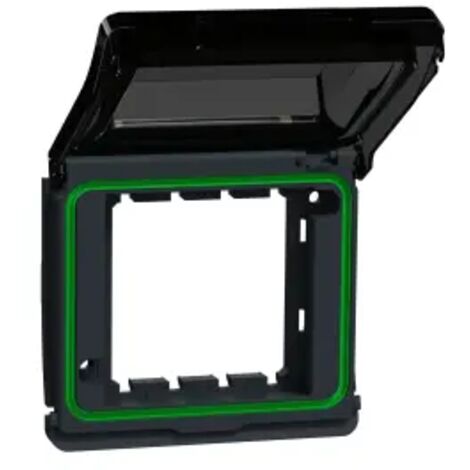 Adaptateur pour fonction 45 x 45 - Composable - IP55 - IK07 - Gris - Mureva Styl - MUR35110 - Schneider