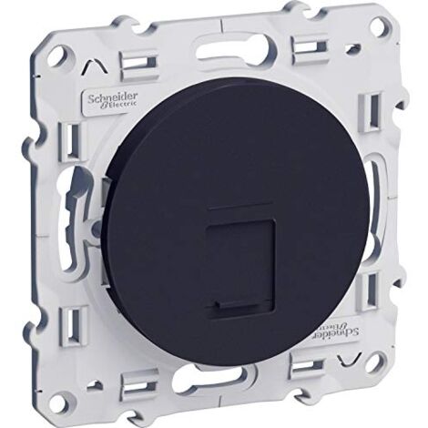 SCHNEIDER ODACE PRISE RJ45 GRADE 1 CATÉGORIE 6 ANTHRACITE - S540475