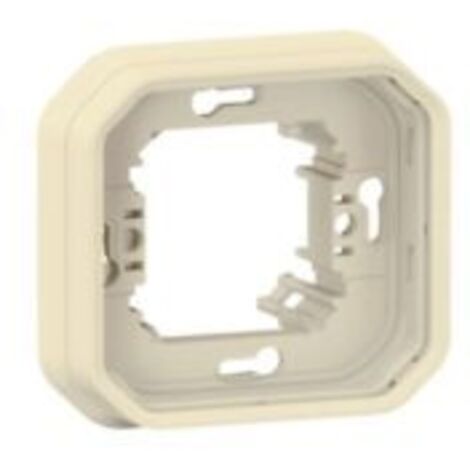 Support plaque encastré - 1 poste - Sable - Plexo - 069890L - Legrand
