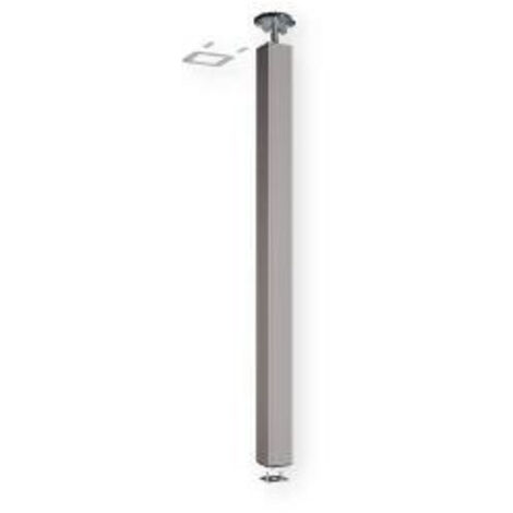 Colonne standard TerCia CLE-C45 1 face Hmax fixation 2700 à 3000mm alu anodisé IBOCCO B45360