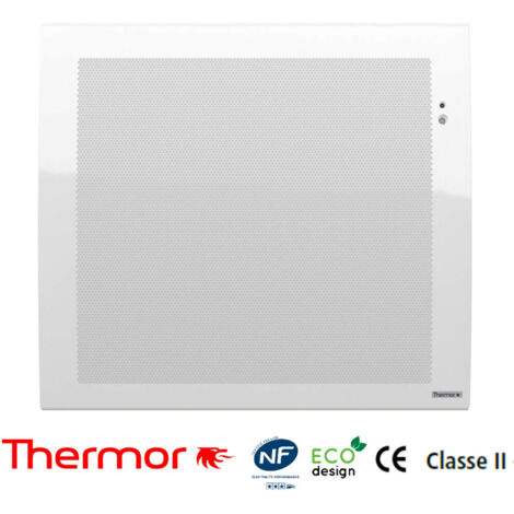 Thermor – Radiateur électrique horizontal mural 2000W – Panneau rayonnant en aluminium – Surface 15 à 25 m² – Programmation digitale intégrée