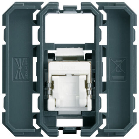 Prise RJ45 cat.6 FTP - Gallery - WXF224 - Hager