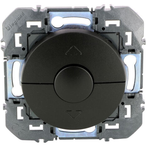 Poussoir pour commande volets roulants dooxie noir LEGRAND 600222
