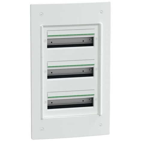 PrismaSeT XS - Coffret encastré 3 rangées 13 modules - sans porte (LVSXS313) (1/2)
