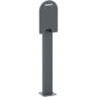 Schneider Electric – Pied métal pour borne de recharge EVlink Pro AC – Installation au sol robuste – Résistance IK10 – Pour parking extérieur