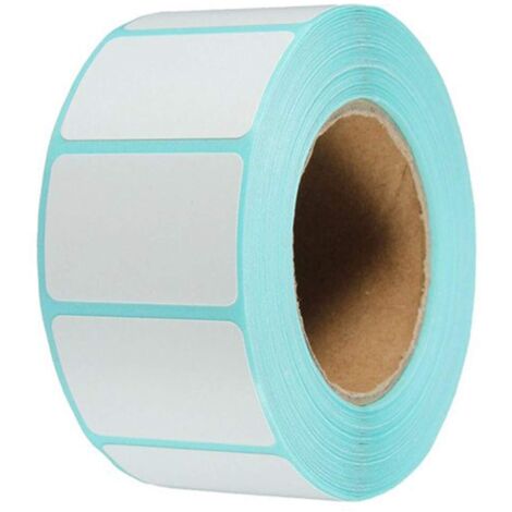 Lot de 800 étiquettes autocollantes blanches 60 mm x 30 mm pour bocaux de congélation Imprimantes
