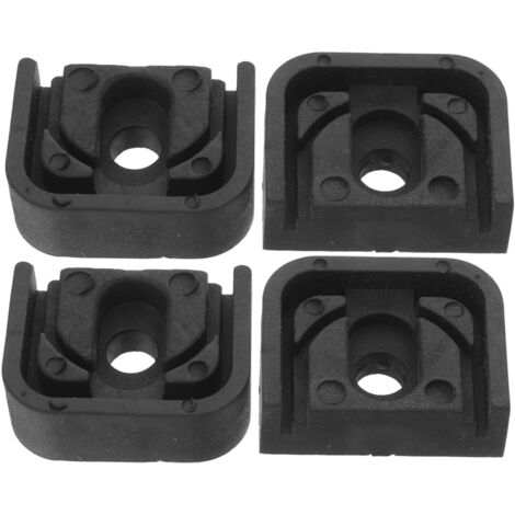 4 Pièces Patins Caoutchouc Antivibrations pour Climatisation Supports Amortisseurs Antichoc pour Unité Extérieure Isolation Antidérapante et Résistante pour Condenseurs Split