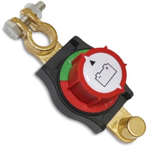 Interrupteur Coupe-Batterie 12-48V 300A - Isolateur Batterie Voiture Bateau RV Camion
