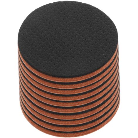 Patins De Pieds De Meubles Auto-adhésifs en Eva Coussinets Feutre Antidérapants Rond 50mm, Protection Silencieuse pour Sols Bois Durs, Lot de 16, Usage Table Et Chaise