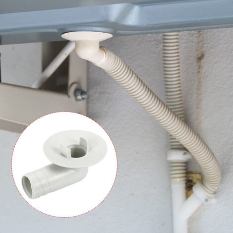 Connecteur Coudé Pour Tuyau De Vidange Climatiseur - Diamètre 40 Mm - Lot De 2 - Pour Split Ou Fenêtre