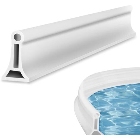 Barre de seuil de douche autocollante - Pour séparation humide et sèche - Pour salle de bain et cuisine - Gris - 200 cm