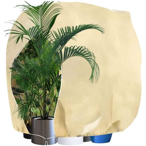 200 240cm Housse Hivernage Plante, Voile Hivernage Plante, Housse de Protection pour Plantes avec Cordon de Serrage et Zipper, Voile d'Hivernage Housse d'hivernage Plante Réutilisable (1/5)