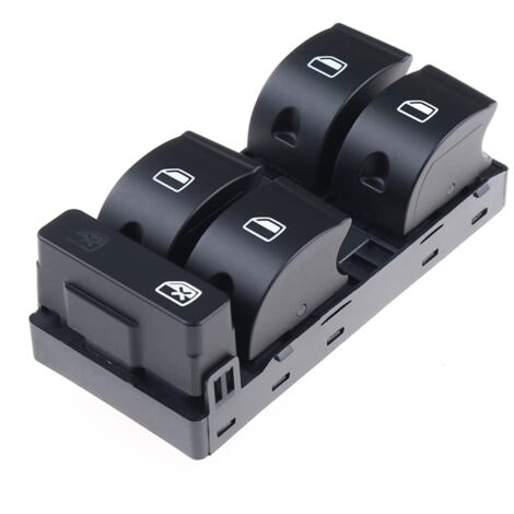 Interrupteur de Lève-Vitre Bouton électrique pour Fenêtre 8E0959851B Compatible avec Aud-i A4 S4 RS4 (1/4)