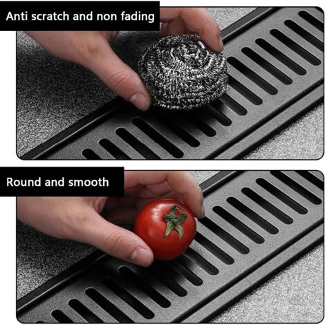 Siphon de sol rectangulaire en acier inoxydable sus304 anti-refoulement