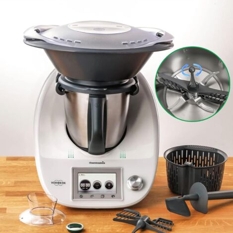 Lot De 2 Fouets Papillon Thermomix TM5 TM6 TM31 - ABS Qualité Alimentaire, Compatible Lave-vaisselle