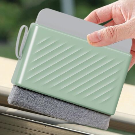 Kit de nettoyage de vitres, raclette de nettoyage à main avec chiffons en microfibre, raclette professionnelle multifonction pour fenêtre, douche, porte de voiture