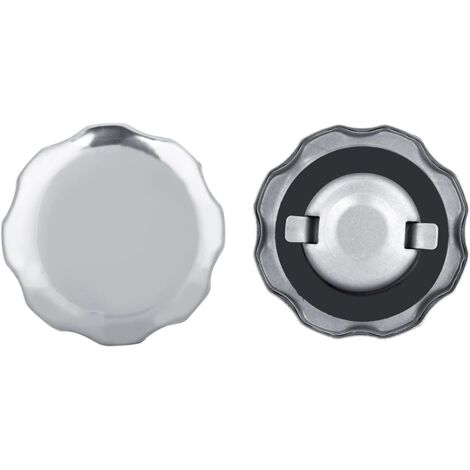 Bouchon Carburant Universel, Bouchon de Réservoir de Carburant Chromé pour Moteurs GX160 GX200 GX240 GX270 GX340 GX390