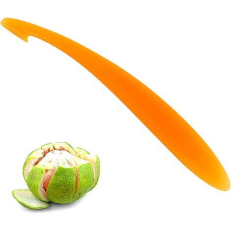 1PC Plastique Rrange Peeling Machine, Longue Poignée Orange Oeeling Machine Outil Orange