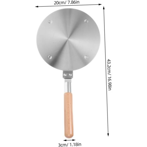 Plaque De Conduction Thermique En Acier Inoxydable 3 Pièces Cuisinière