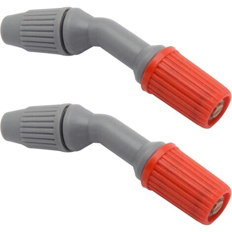 Lot de 2 buses de pulvérisation, cônes de rechange durables pour arrosage et nettoyage (buse en forme d'éventail) (1/5)