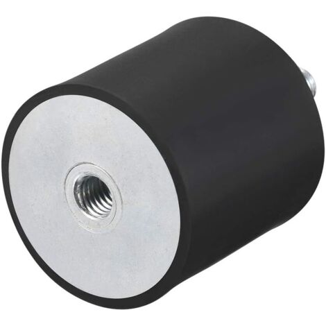 M8 Mâle Femelle Silent Bloc Support Caoutchouc Amortisseur pour Moteur Générateur Compresseur Garage Inverse Osmose Pompe Impact Air Générateur Voiture Bobines D40mmxH40mm