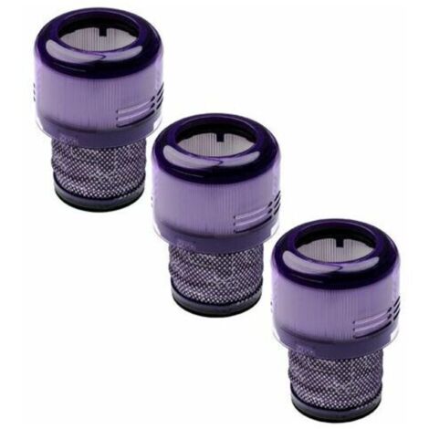 Kit de 3x Filtres d'aspirateur compatible avec Dyson V11 Outsize. V15 Detect Absolute aspirateur sans-fil - Filtre anti-saleté (1/3)