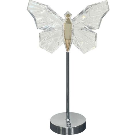 Lampe de Table Lampe de Table en cristal papillon. lampe de nuit décorative. intensité variable (1/2)