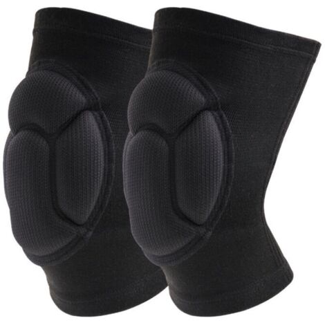 Genouillères Professionnelles pour Le Travail.Genoux Confortable pour sols abrasifs pour Gardning et Construction Danse.1 paire Élastique mousse Anti choc(L.42-48 cm) (1/5)