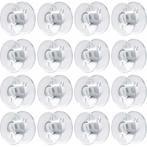 60 Pcs Canette Machine a Coudre Bobines pour Machine à Coudre Canette Plastique Canettes Machine à Coudre pour Brother Singer Kenmore Janome la Plupart des Machines à Coudre (1/5)